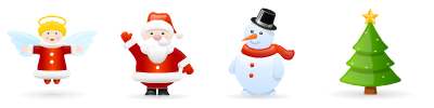 Holidays - Sweet Characters Animation Pack (12 Files)