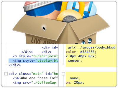 Code completion and other powerful helpers are built right in. There when you need them, hidden when you don't