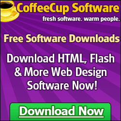 CoffeeCup - HTML Editor- Flash - Web Design Software