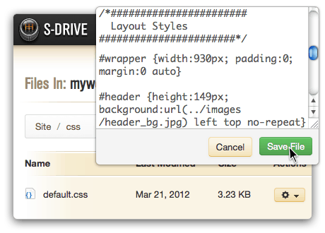 Edit HTML and CSS with a real time, real browser preview. Click an element in the preview and the related code is selected for you!