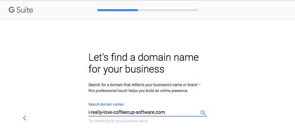 Verify Domain Ownership.