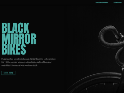 Black Mirror - Responsive Site Designer Theme