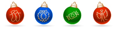 Holidays - Jingle Balls Graphics Pack (12 files)