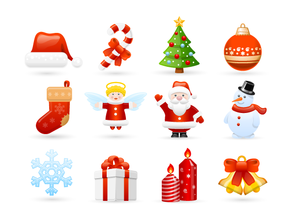 Holidays - Sweet Characters Graphics Pack