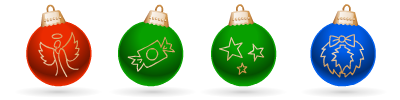 Holidays - Jingle Balls Animation Pack (12 Files)