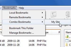 Bookmarks Screenshot