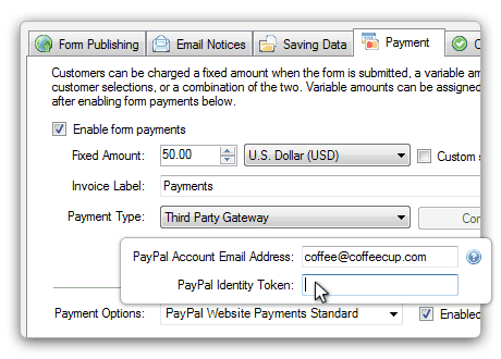 Payment Options