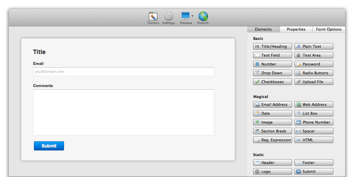 Form builder software Form builder software